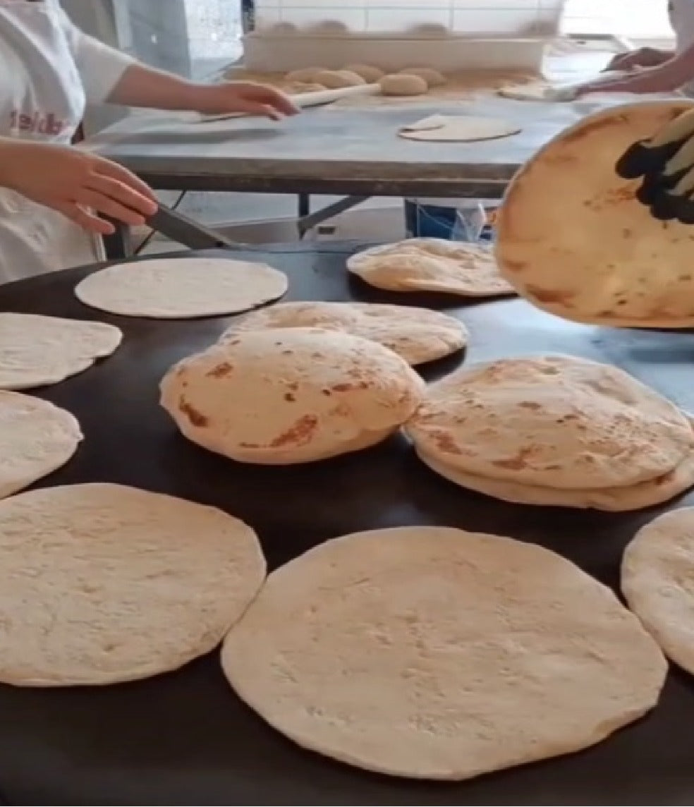 Anam Bubam Ekmeği-Karaman Mayalı Ekmeği ( Bazlama )-16 Paket(80Adet)