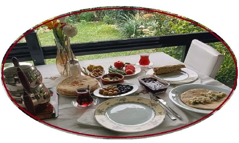 Anam Bubam Ekmeği-Karaman Mayalı Ekmeği ( Bazlama )-8 Paket(40Adet)