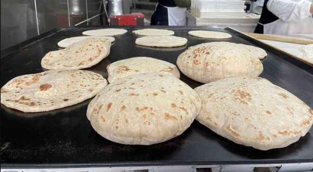 Anam Bubam Ekmeği-Karaman Mayalı Ekmeği ( Bazlama )-24 Paket(120 Adet)