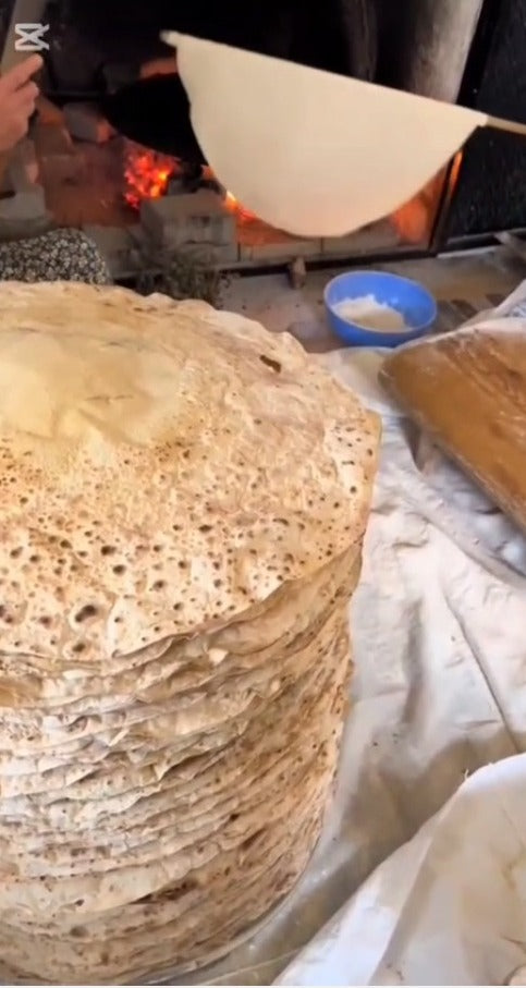 Anam Bubam Ekmeği-Ermenek Şebit Ekmeği(İnce Köy Yufkası)i -16 Paket(80Adet)