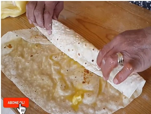 Anam Bubam Ekmeği-Ermenek Şebit Ekmeği(İnce Köy Yufkası)i -24 Paket(120Adet)