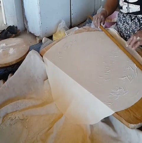 AnamBubam Ekmeği-Ermenek Şebit Ekmeği(İnce Köy Yufkası)-16 Paket(80 Adet)